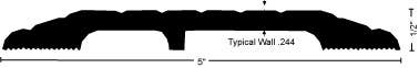 NGP 425HD ADA Compliant EXTRA Heavy Duty Aluminum Threshold
