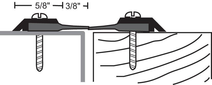 NGP 9115 Astragal with High Temperature Silicone Plus Seal