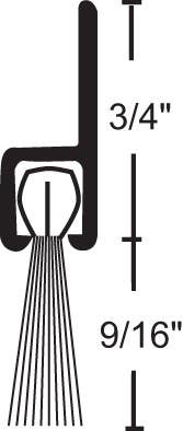 NGP C607 Nylon Brush Sweep