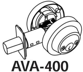 Cal-Royal AVA-400 Vanguard Series Double Cylinder Deadbolt - KA / 3