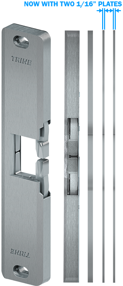 Trine 1/4" 4850-SS Spacer plate for 4800 Series Electric Strikes