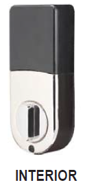 Cal-Royal DB5000 Series Grade 2 Electronic Deadbolts, Compatible with Apple and Android Phones