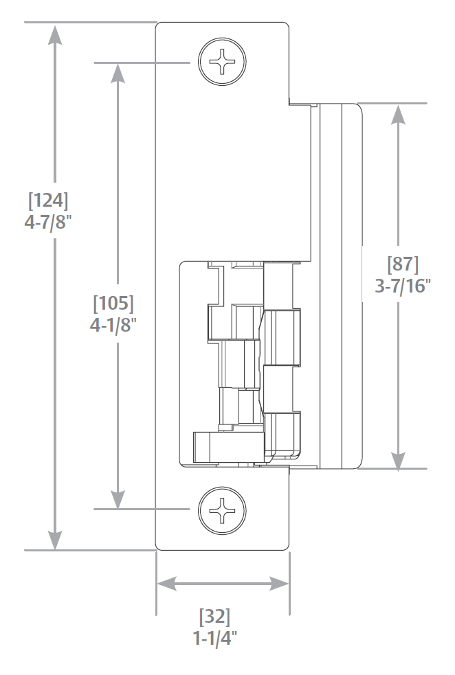 HES 8500 Electric Strike Body