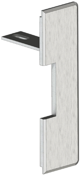 Trine 478LO / 478RO 4-7/8" Faceplate for 3000 Series Electric Strikes