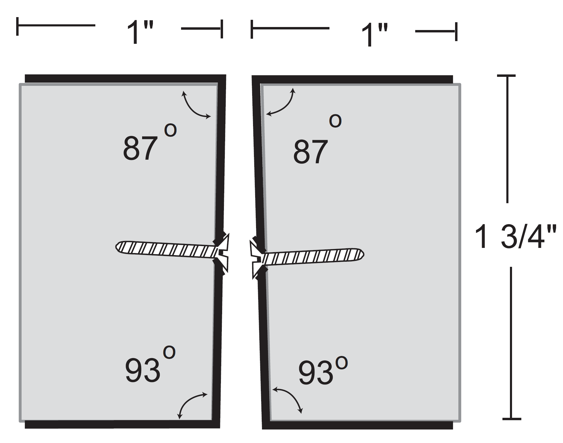 NGP 542 Square Door Edge