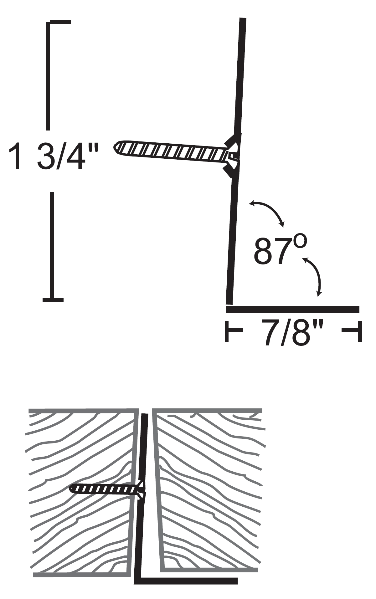NGP 565 / 575 Door Aligning Astragals, 9"