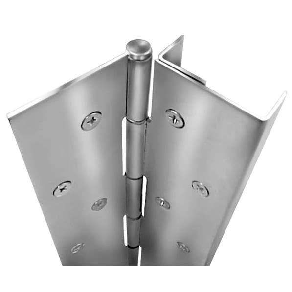 ABH Hardware A505 Full Concealed Edge Guard Pin & Barrel Geared Continuous Hinge