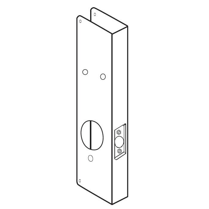 Don-Jo E-2000-CW Wrap Around plates for Kaba / Simplex E-2000 Series