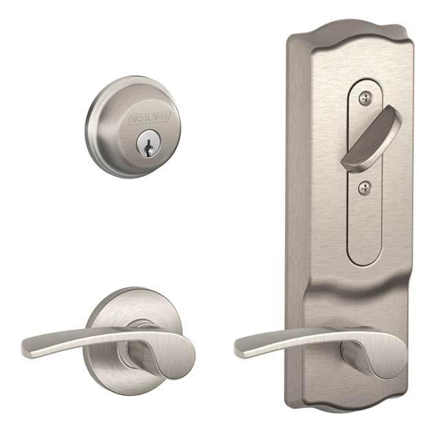 Schlage CS210-PLY CS210-Series Grade 2 Interconnected Lock, Plymouth Escutcheon