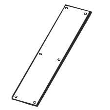 Don-Jo 78 Push Plate, Satin Stainless Steel Finish