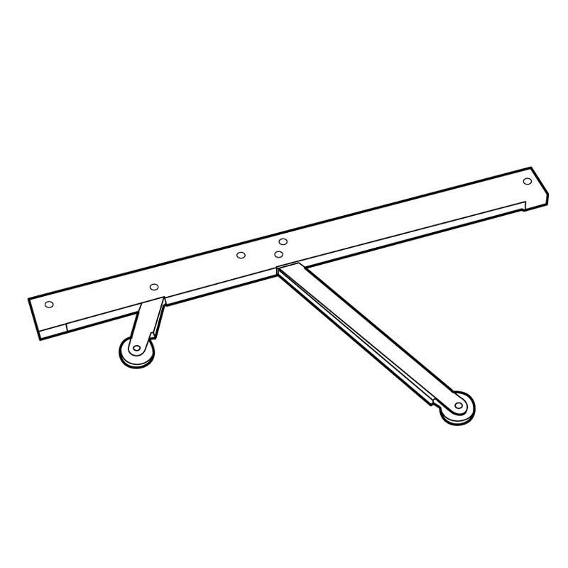 Don-Jo 2040-622 Universal Coordinator, Matte / Dull Black Finish