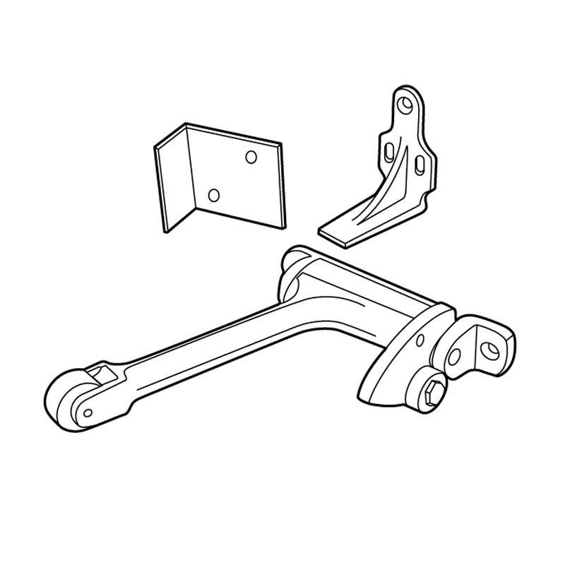 Don-Jo 2080-626 Gravity Coordinator, Satin Chrome Finish