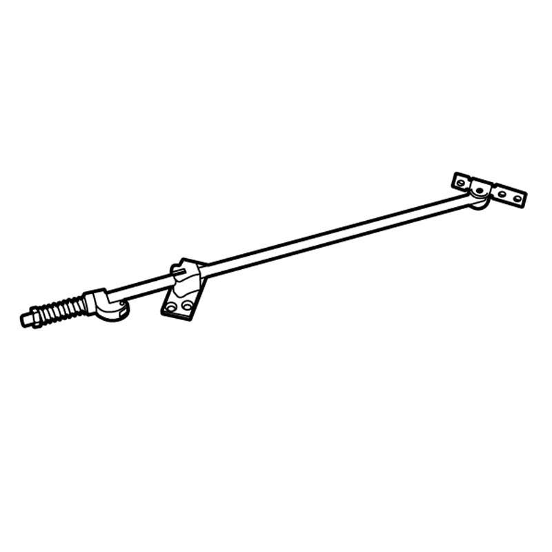 Don-Jo 3212-630 Surface Holder, Satin Stainless Steel Finish