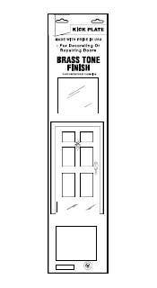 Don-Jo KP-834 Display Packaged Kick Plates