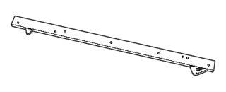 Don-Jo 2012 Door Control for Coordinators Series 52"-56", Aluminum Push Plate Finish