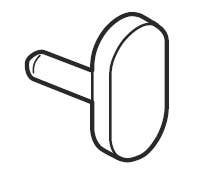 Don-Jo 1609 Door Silencers Gray