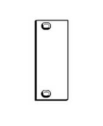 Don-Jo HF-45 Hinge Filler - 4 1/2"x1 3/4"