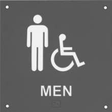 Rockwood BF687 BF Series ADA Bathroom Restroom Sign