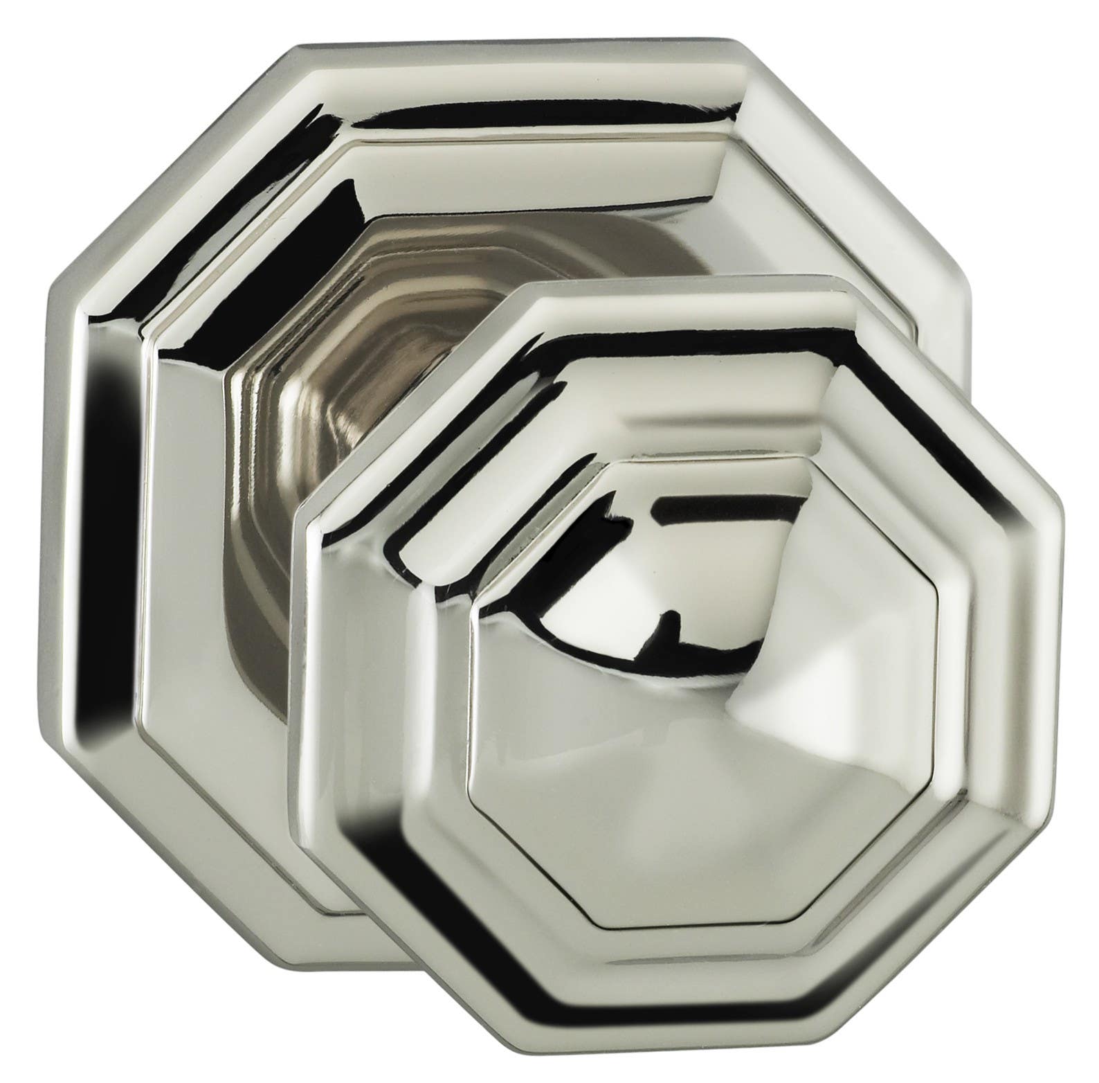 Omnia 201 Interior Traditional Knob Latchset - Solid Brass