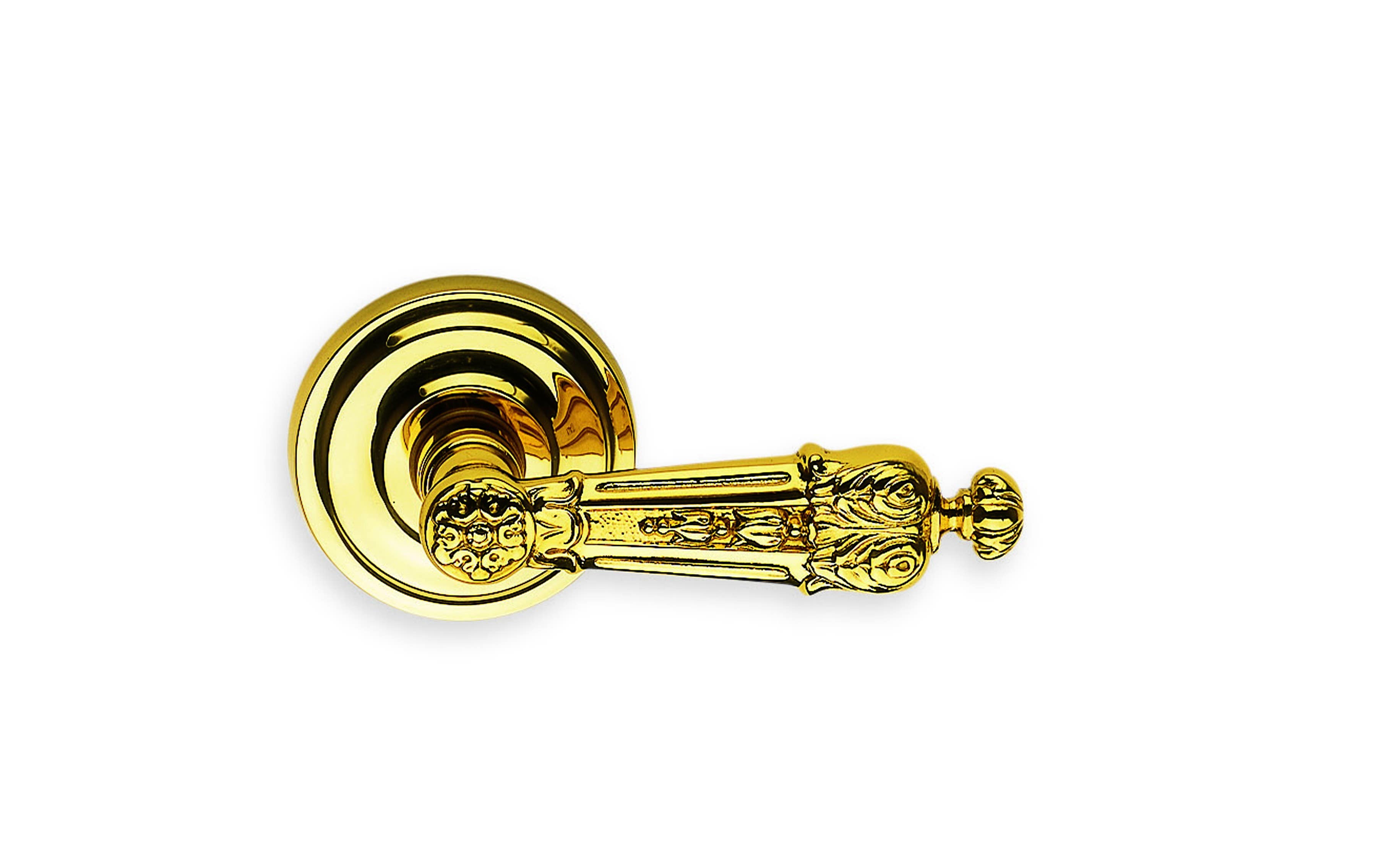 Omnia 231/00 Fancy Floral Door Lever