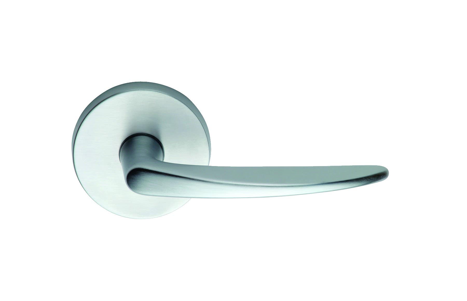 Omnia 281 Interior Modern Lever Latchset - Solid Brass