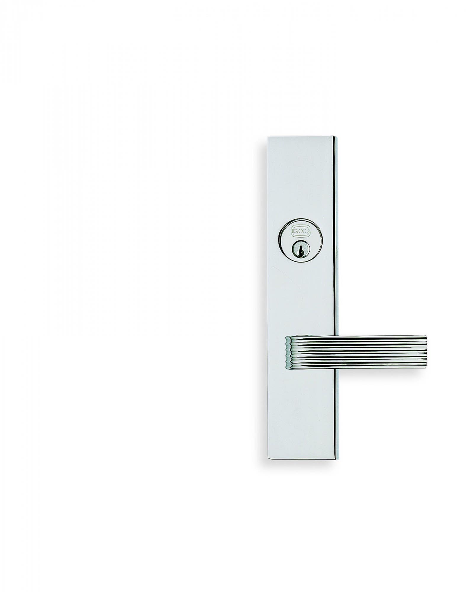 Omnia 2362 Retro Polished Chrome Lever Mortise Lockset