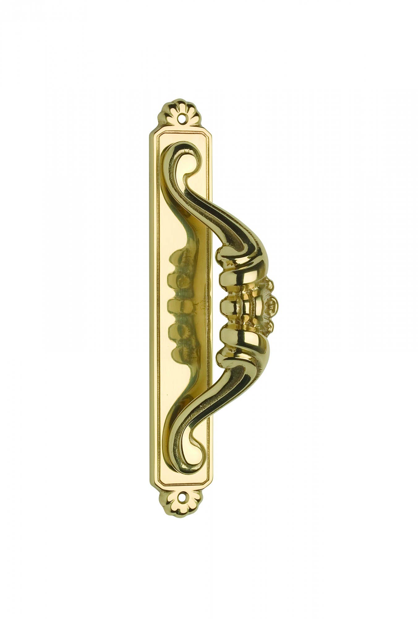 Omnia 515 Door Pull with Backplate 8-1/2" Overall (US3)