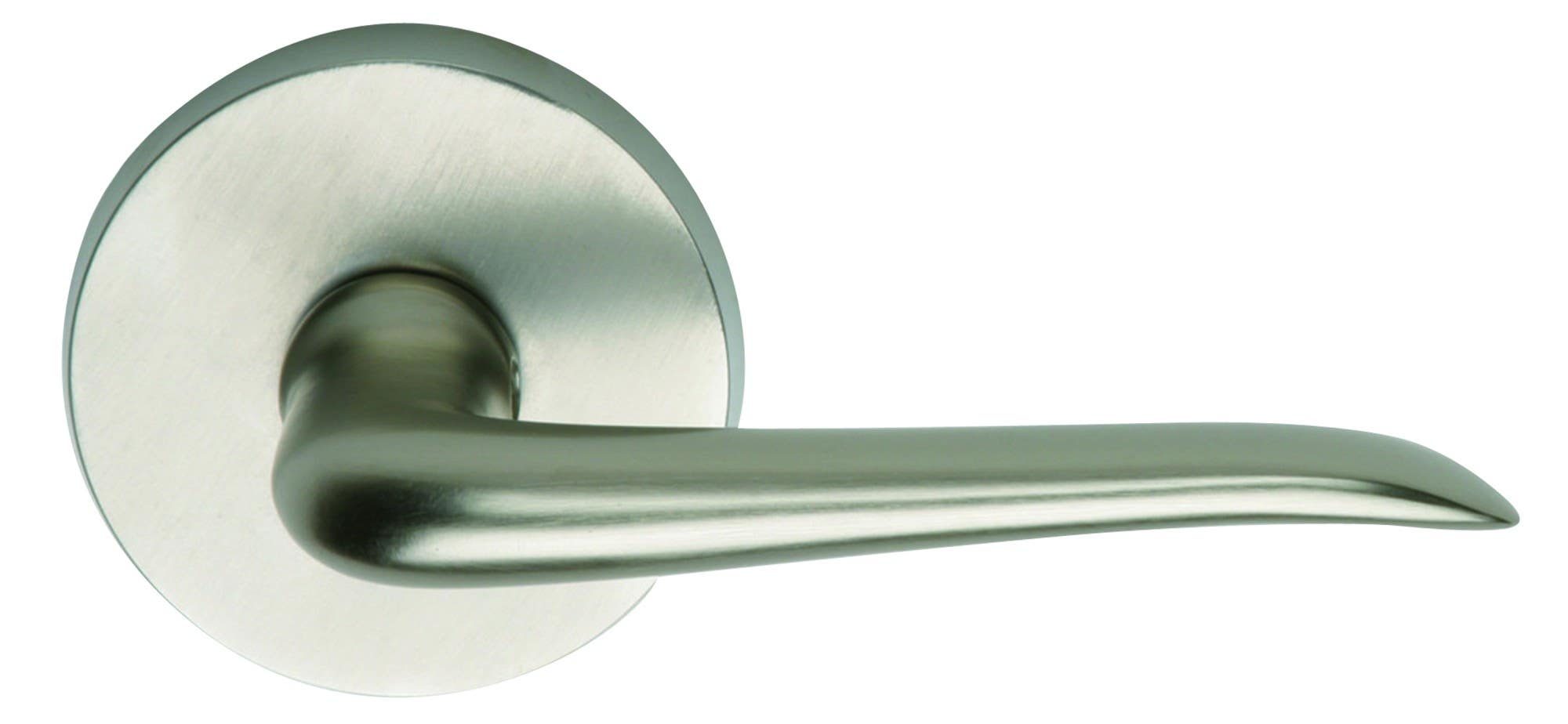 Omnia 42 Interior Modern Lever Latchset - Solid Brass