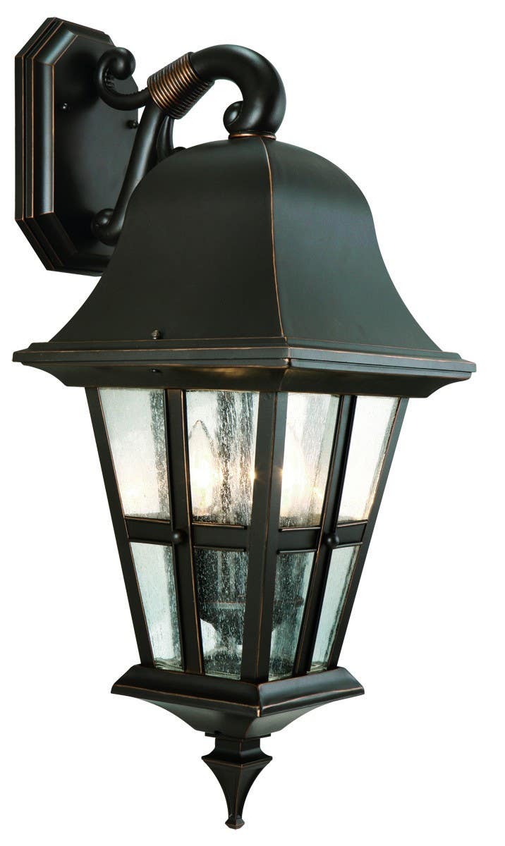 Design House 516781 Gladstone 1-Light LED Outdoor Wall Light, Oil Rubbed Bronze
