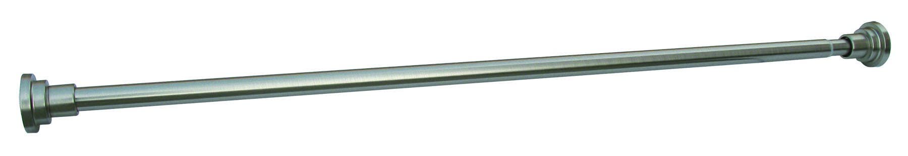 Design House 560904/582775 42"-72" Adjustable Steel Straight Shower Rod