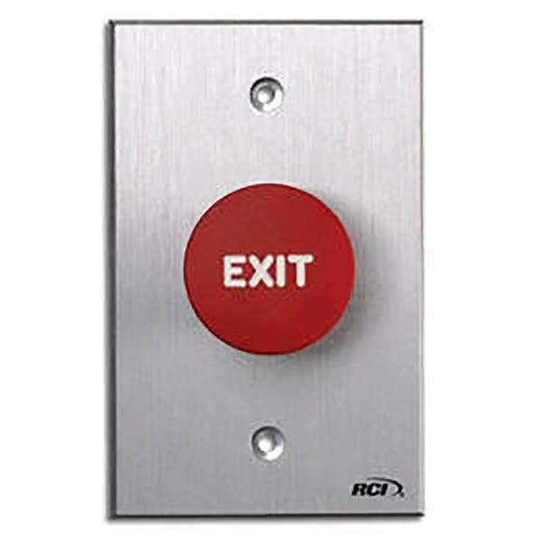 RCI 918 Tamper-Resistant Exit Pushbutton