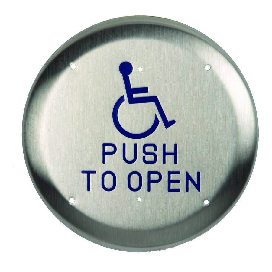 RCI 950 Round Push Plate