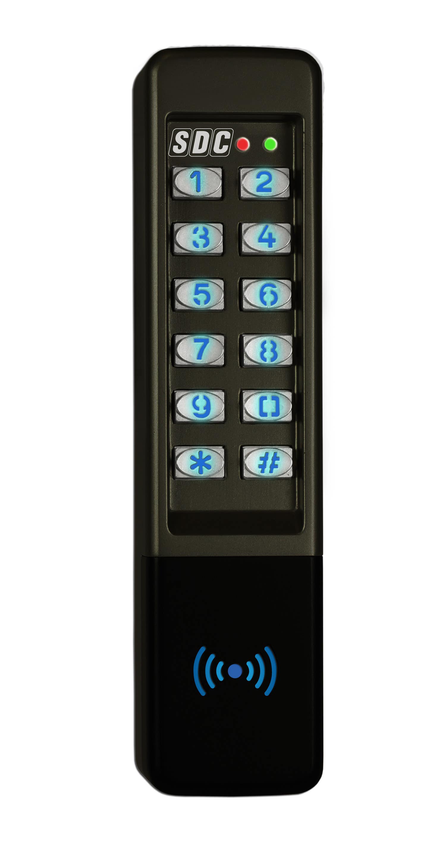 SDC 923 Series Indoor/Outdoor Narrow Digital Keypad