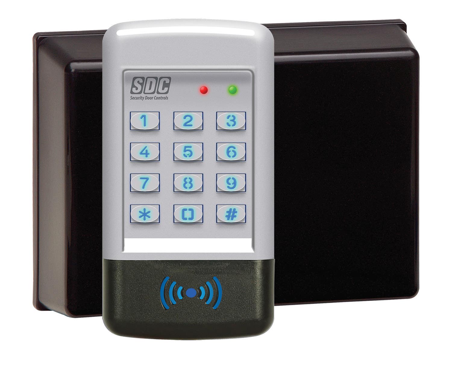 SDC 921P Indoor/Outdoor Keypad with Integrated Prox, External Electronics