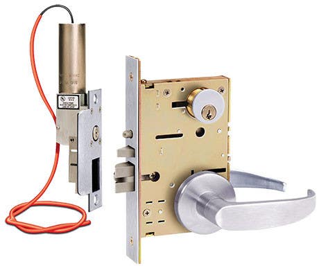 SDC 7500 Series Solenoid Frame Actuator Controlled Mortise Lock
