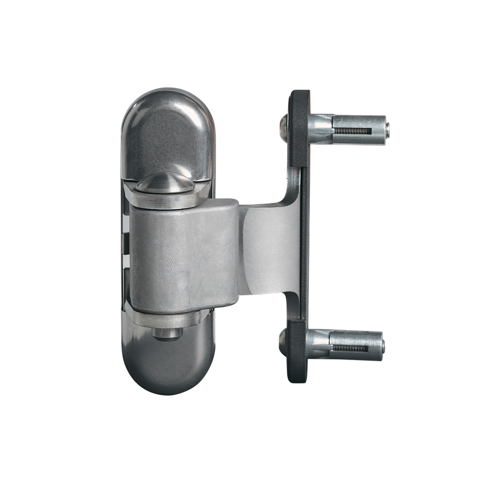 Locinox 3DM 180 Degree 3-Way Adjustable Ornamental Hinge, 2-Pcs.