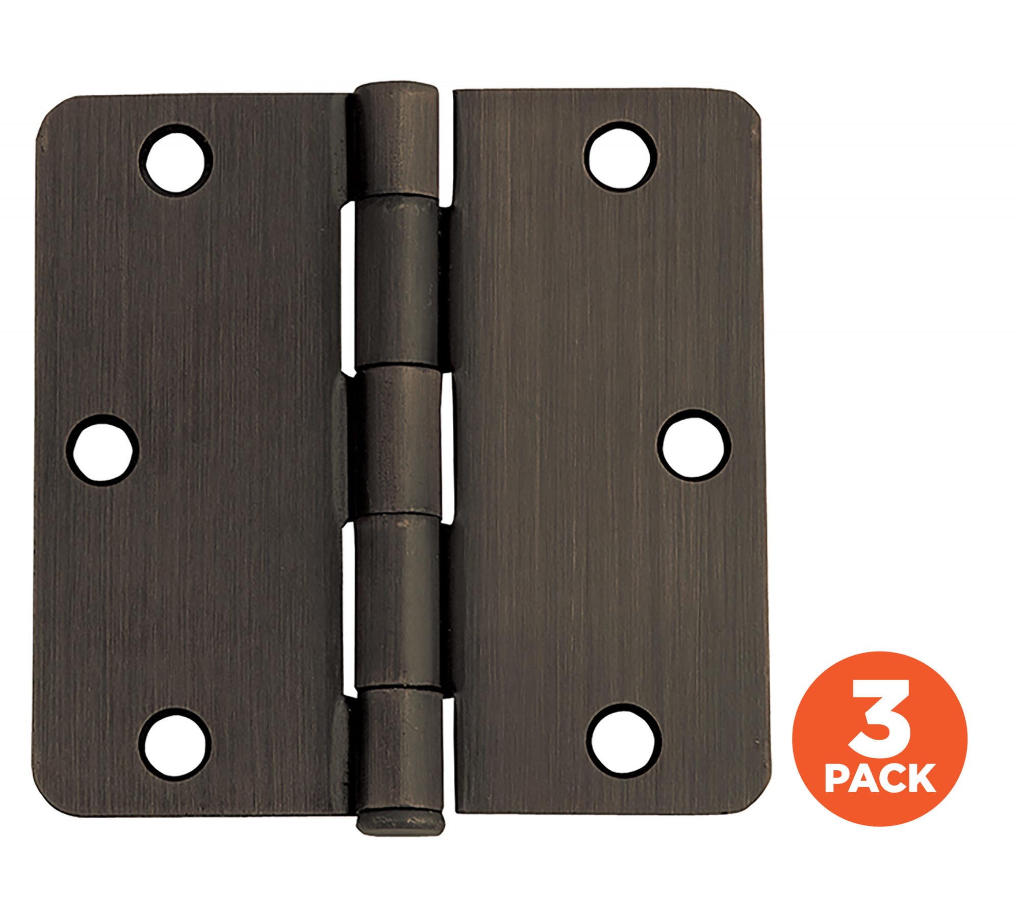 Design House 188/181 1/4"-Radius Round Corner Hinge