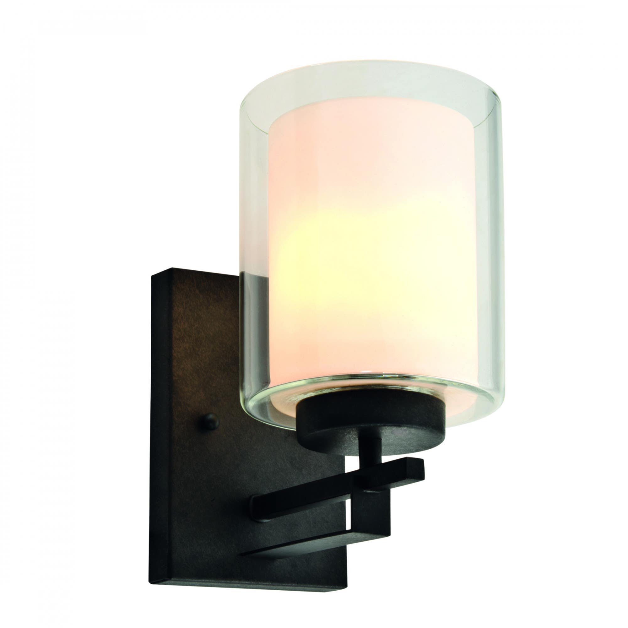 Design House 578153 Impala 1-Light Wall Sconce, Rustic Bronze Finish