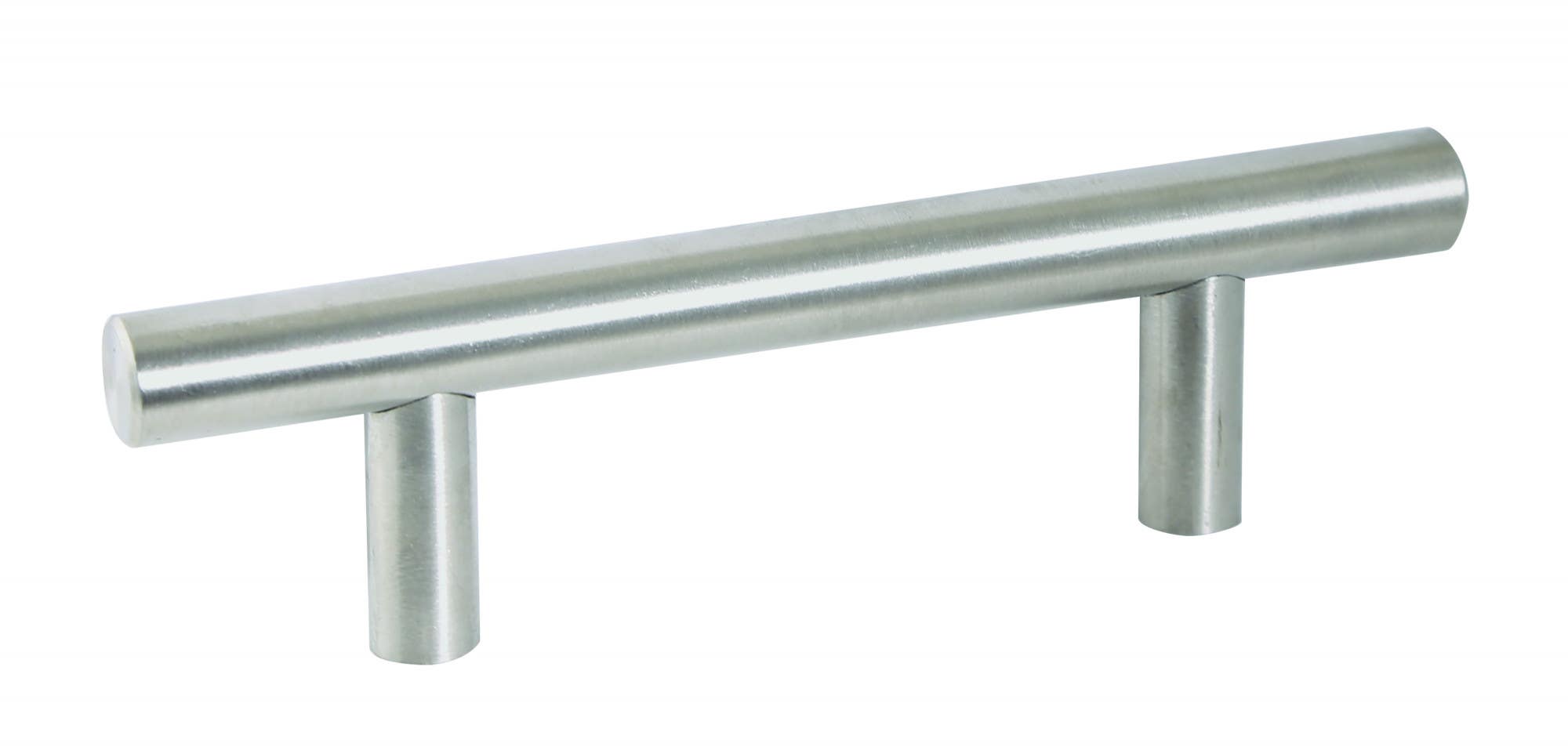 Design House 564641 Solid Truss Cabinet Pull 3.75" CTC , 5-Pack, Satin Nickel Finish