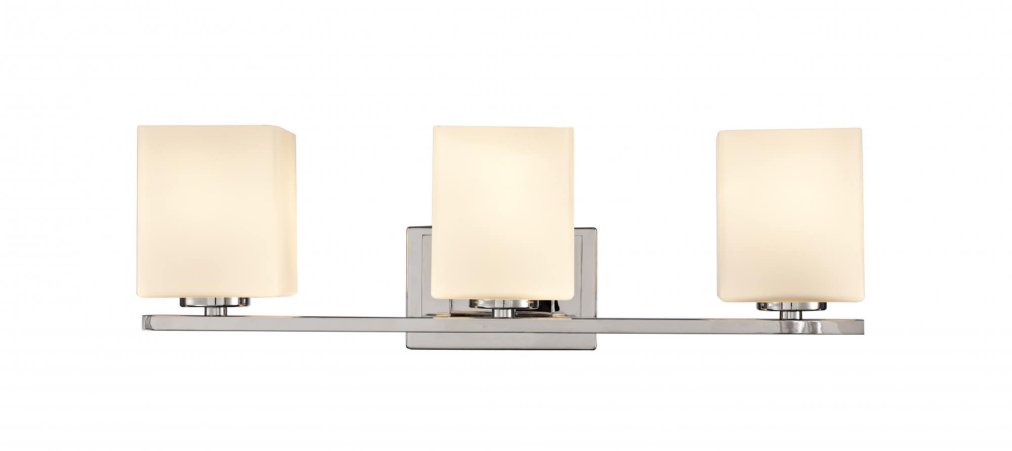 Design House 578492 Karsen 3-Light Vanity Light, Polished Chrome Finish