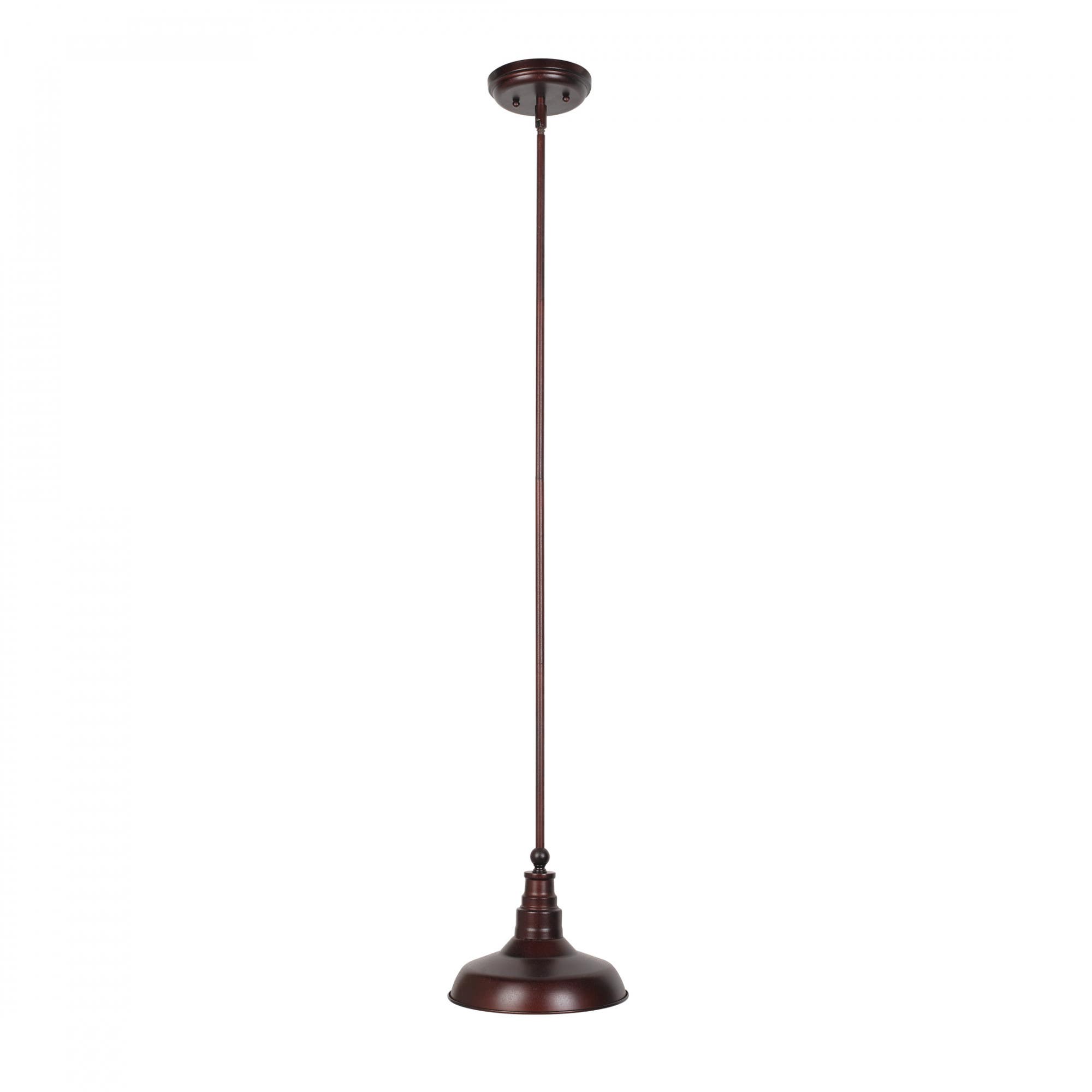 Design House 519819 Kimball Mini Pendant, Galvanized Paint Finish