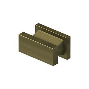 Deltana AN138 Contemporary Knob, Anvil, 3/4" x 1-1/2" x 7/8"