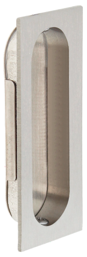 Cal-Royal FP3000 Solid Brass Rectangular Flush Pull w/ Optional Snap-In Plate