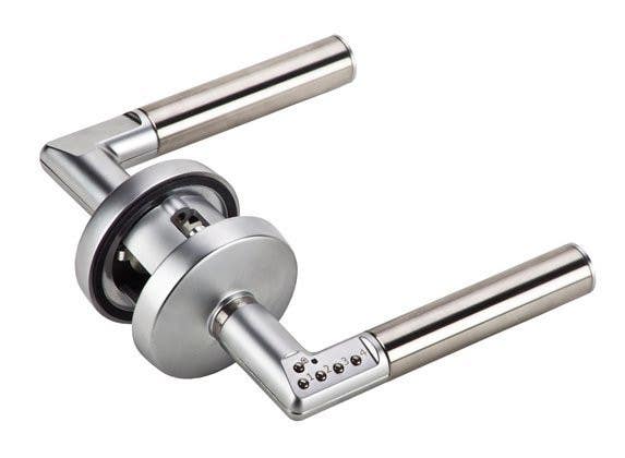 Mul-T-Lock LCK-CODEIT Code Handle Passage Dual-Mode Digital Lever, Satin Chrome