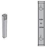 LCN 8310 Series Actuators 36" x 6" Full Length, Logo and Text