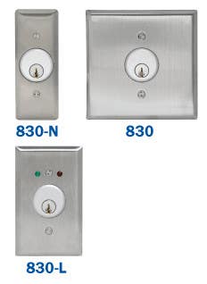 MS Sedco 830 Series Heavy Duty Keyswitch
