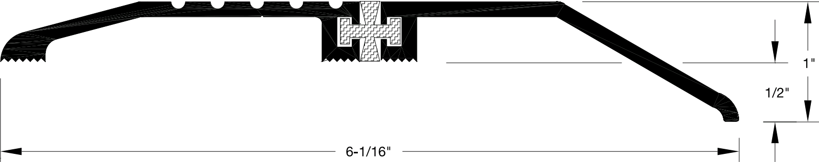 Reese S5 Thresholds, Offset Saddle, Thermal Break