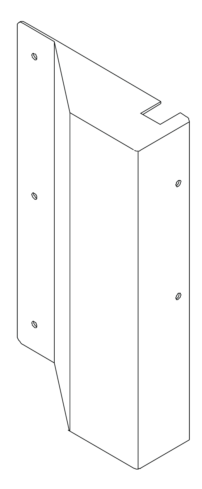 Von Duprin LGO Latch Guard, Stainless Steel