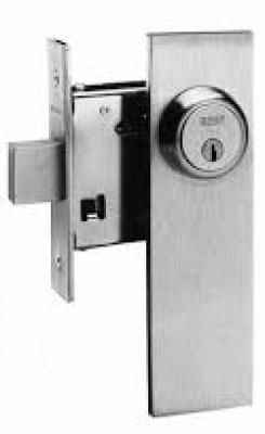 Best 49H Series High Security Mortise Deadlock, Satin Chrome Finish