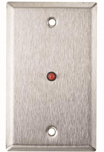 Alarm Controls RP-28 Single Gang Remote Wall Plate w/ 1 LED
